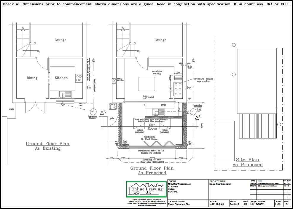 Professional Online Planning Drawings